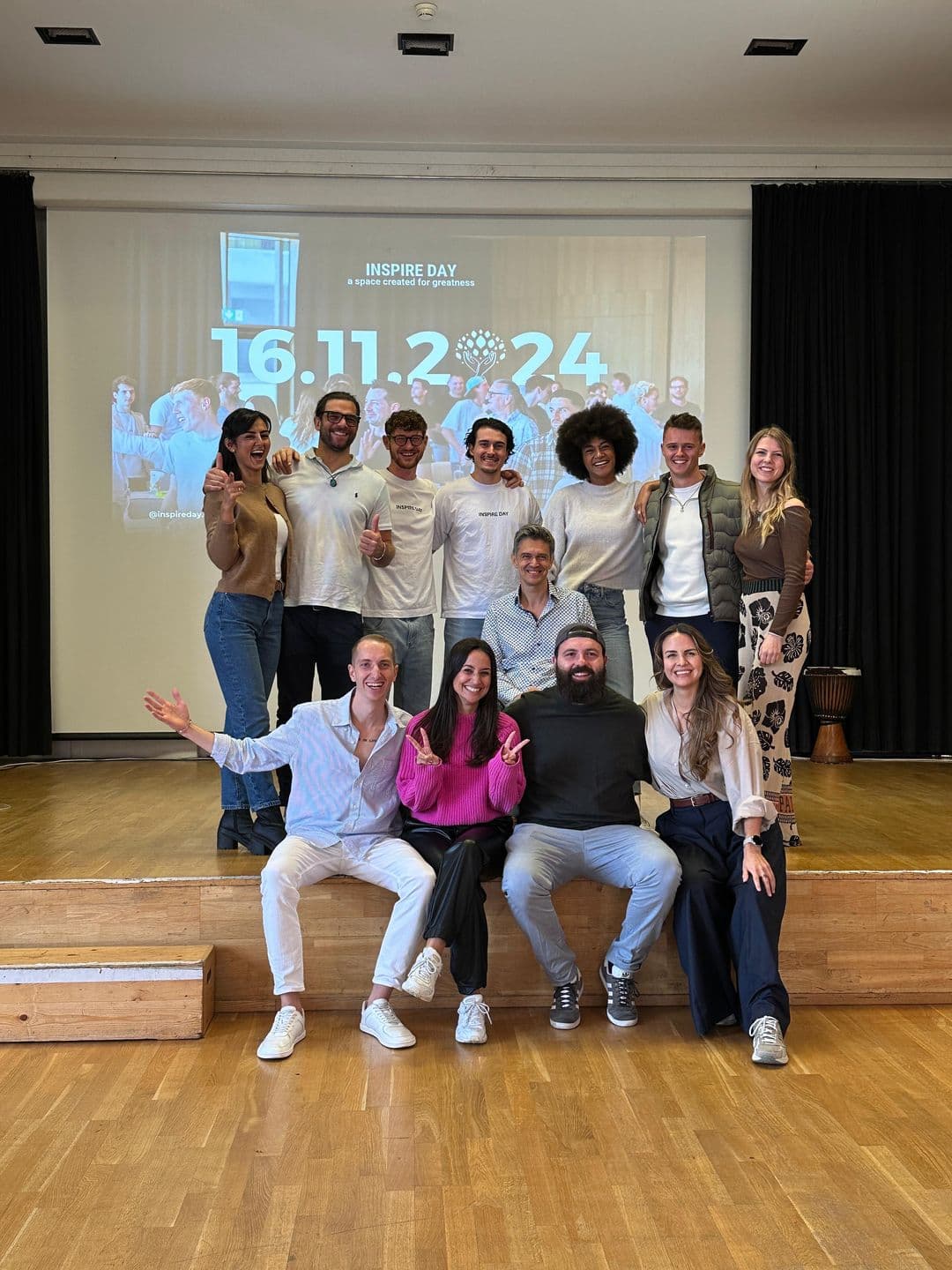 InspireDay – Speaker auf der Bühne