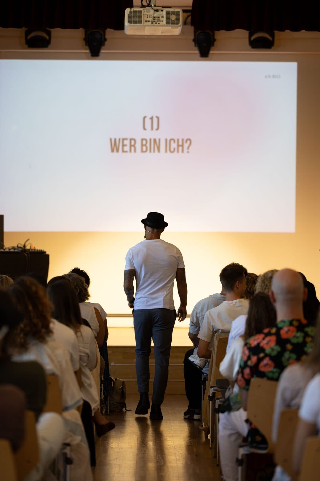 InspireDay – Speech auf der Bühne