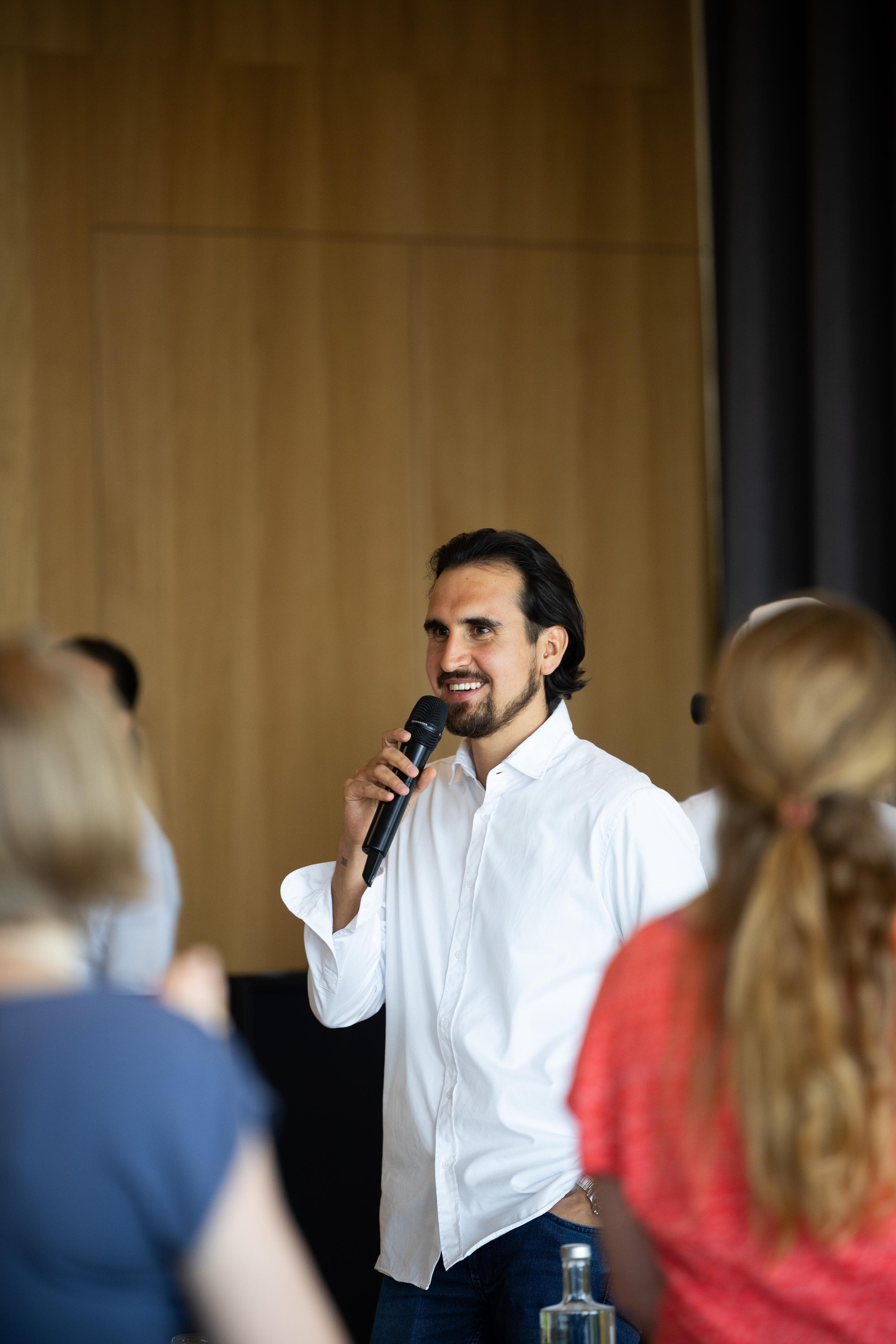InspireDay – Speaker im Austausch mit dem Publikum