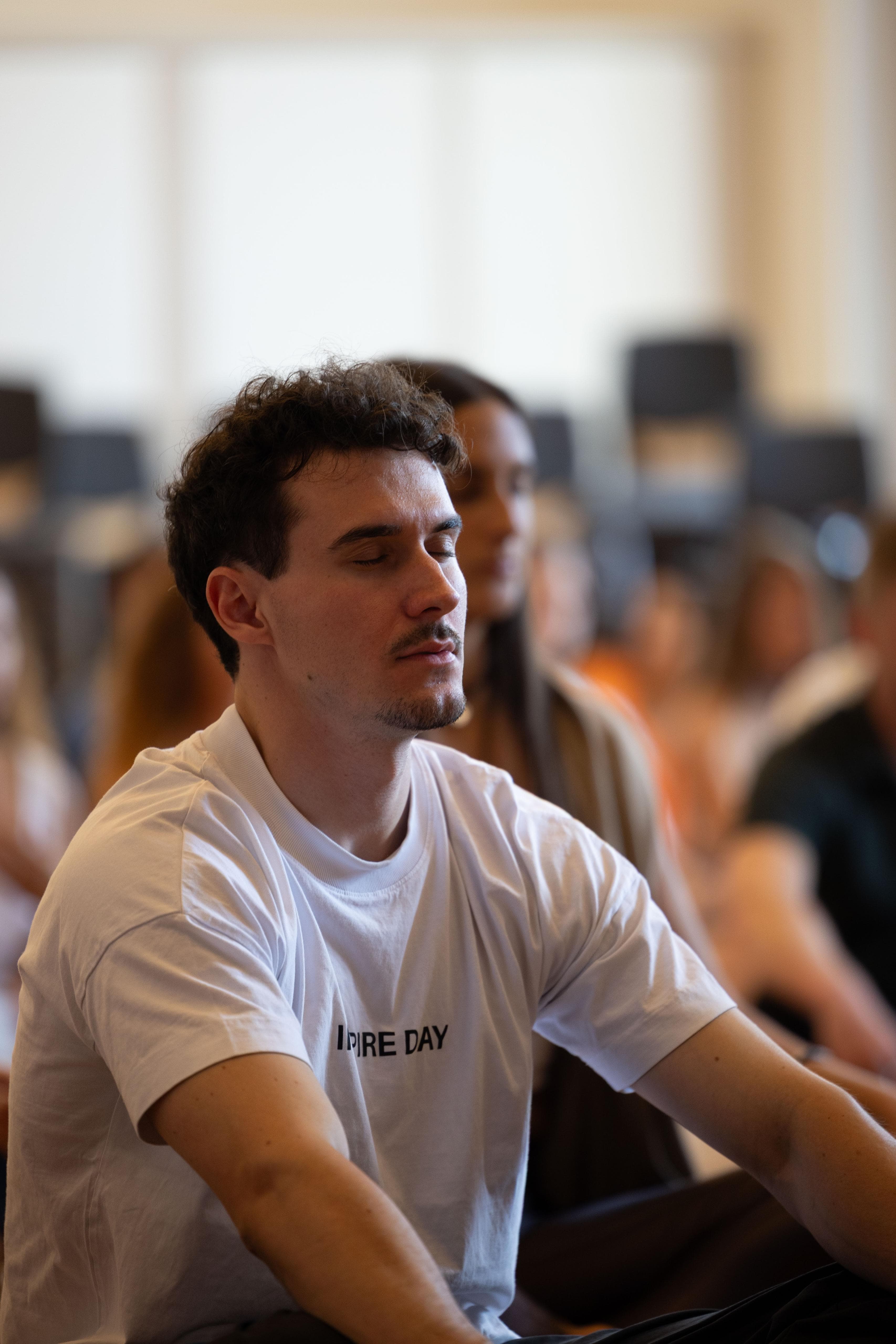 InspireDay – Achtsamkeitsmoment im Publikum